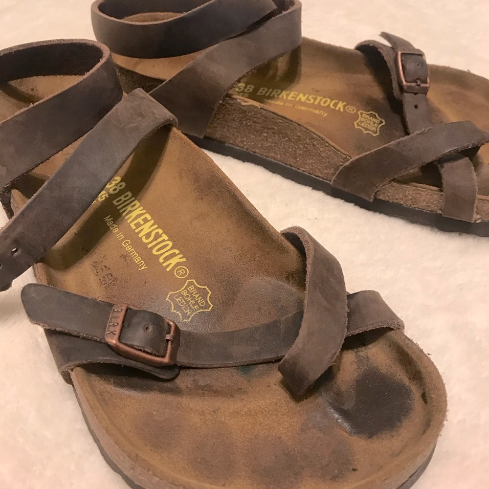 Birkenstock Yara around the ankle in oiled leather